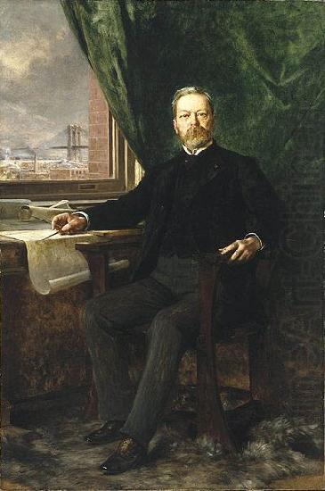 Theobald Chartran Portrait of Washington A. Roebling